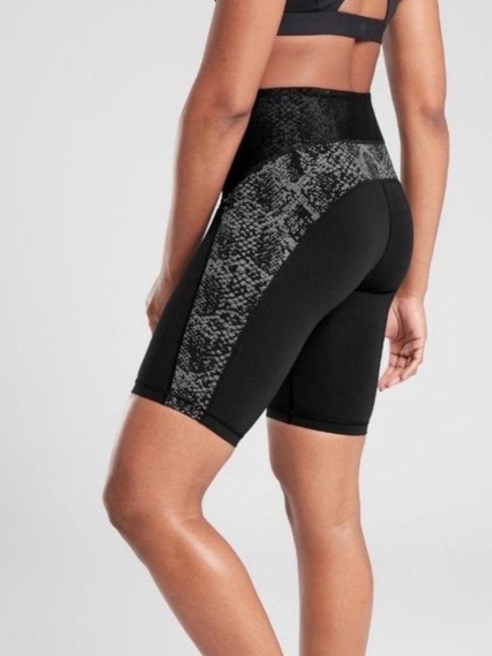 Athleta Stay Fly 9" compression shorts